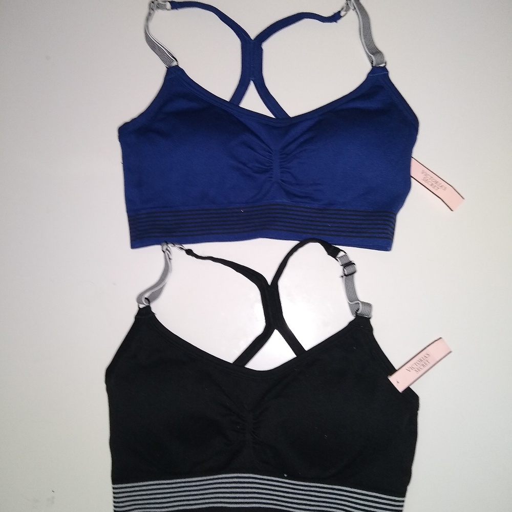 2 Victoria's Secret 'Victoria Sport' Bras NWT Sz S